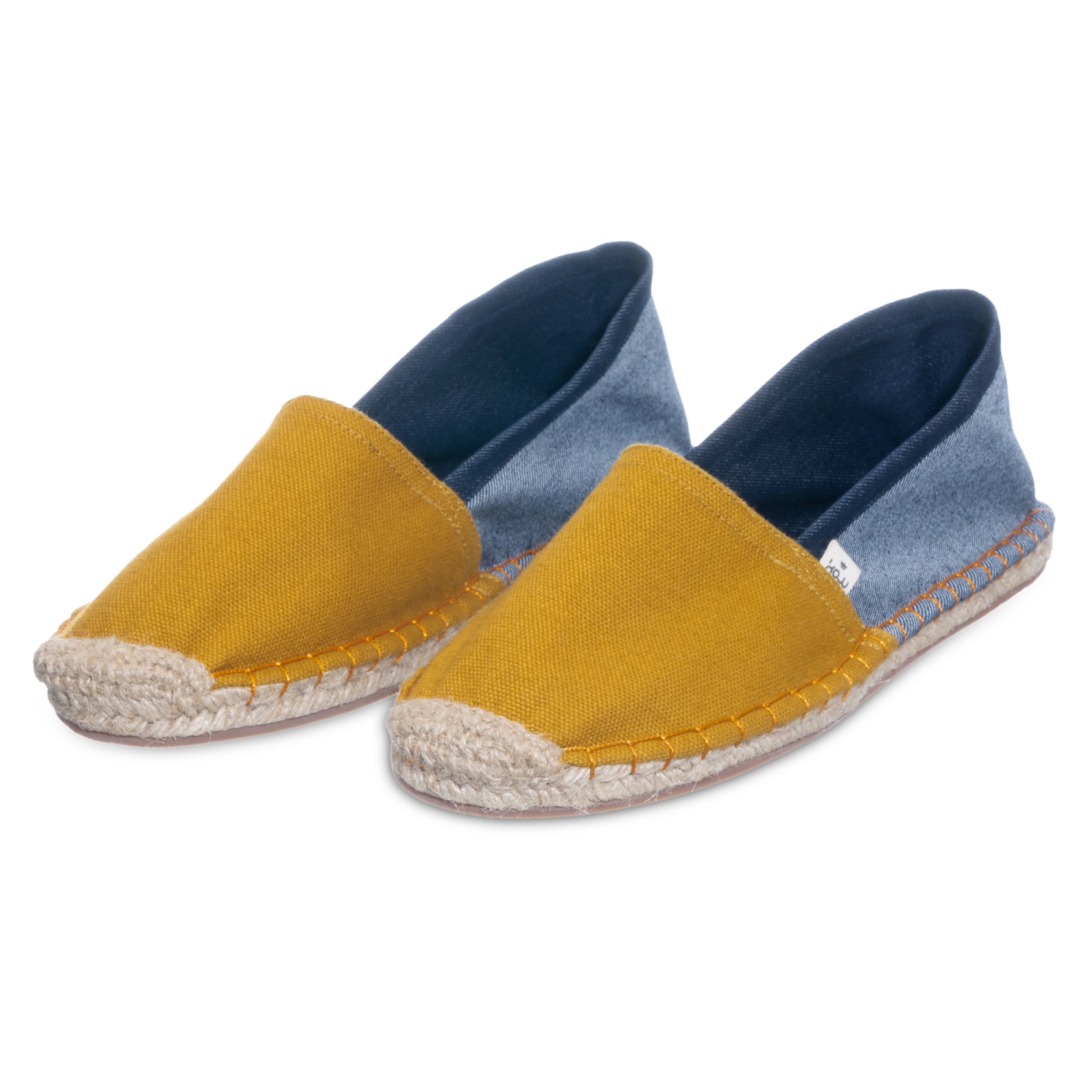 Kingdom of Wow Mango Yellow Handmade Espadrilles for Women