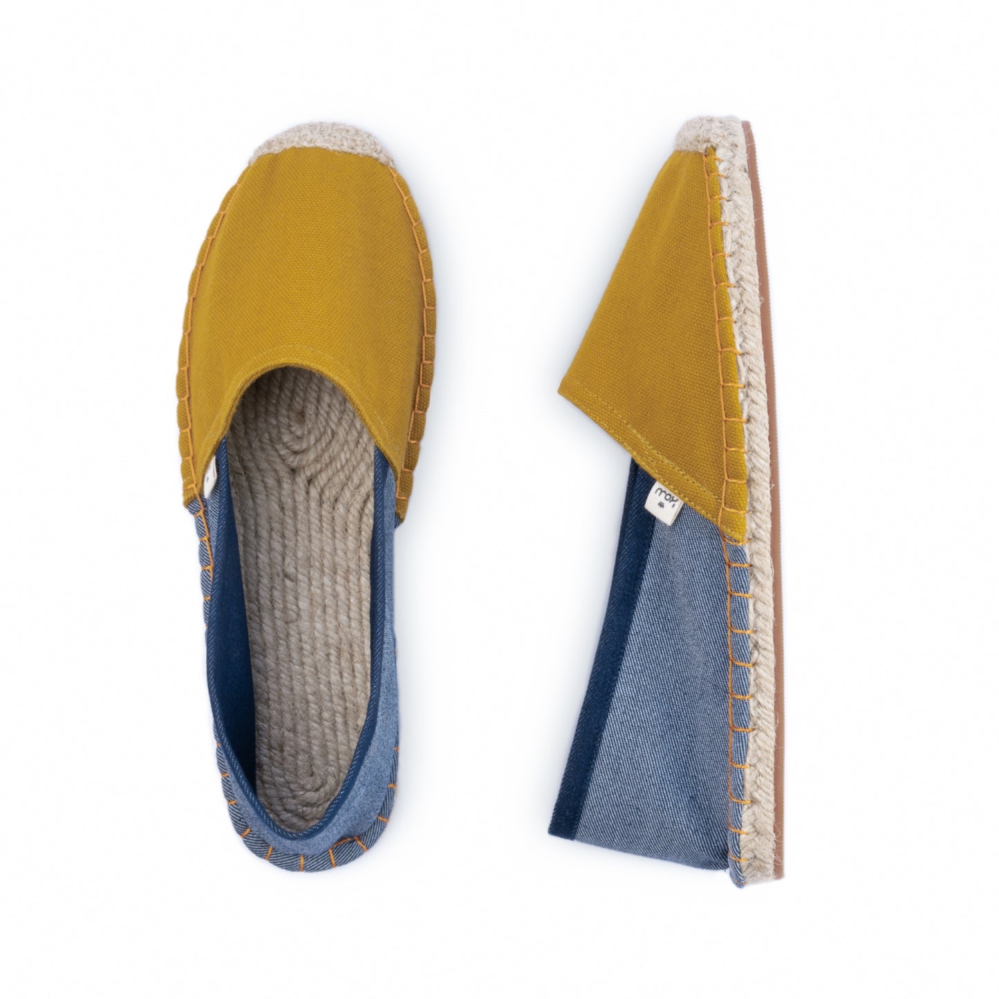 Kingdom of Wow Mango Yellow Handmade Espadrilles for Women