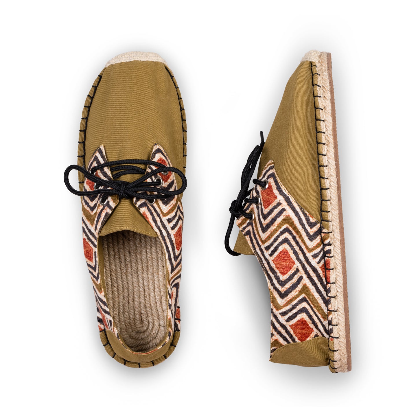 Men's Safari Lace-Up Espadrilles