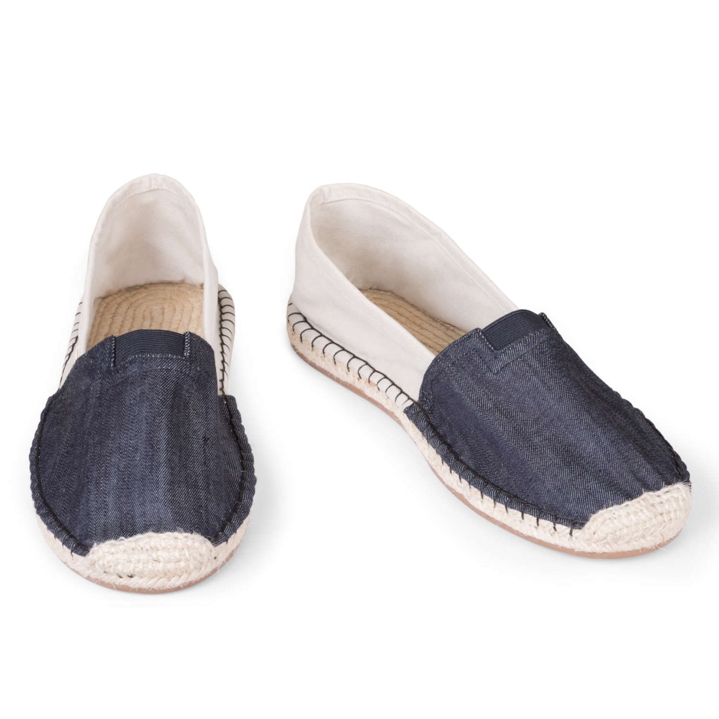 Kingdom of Wow Eburnean Black Handmade Espadrilles for Men