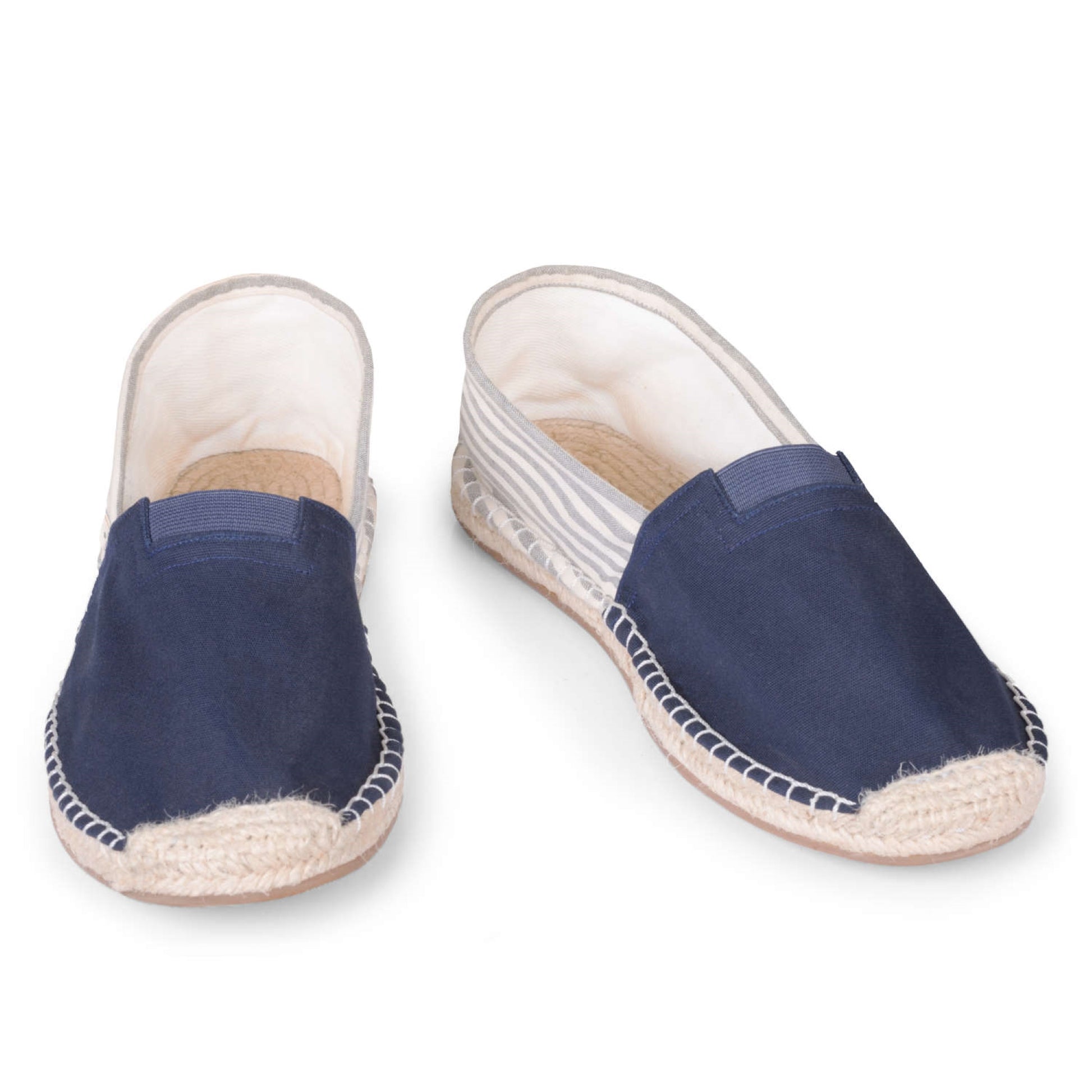 Kingdom of Wow Marine Blue Handmade Espadrilles for Women