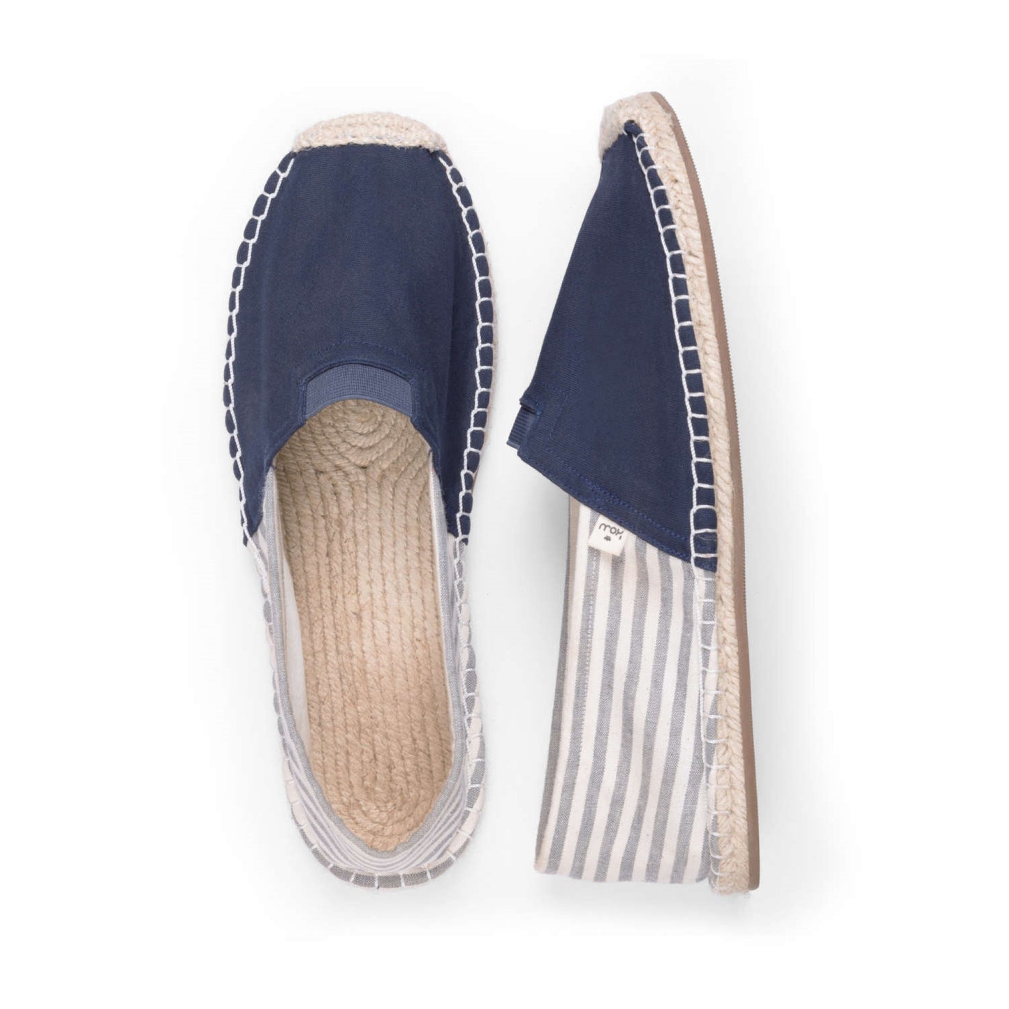 Kingdom of Wow Marine Blue Handmade Espadrilles for Women